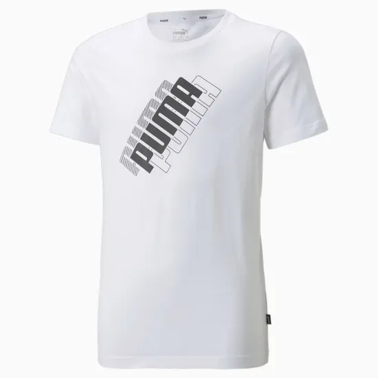Футболка Puma Power Logo Youth Tee 847296-02