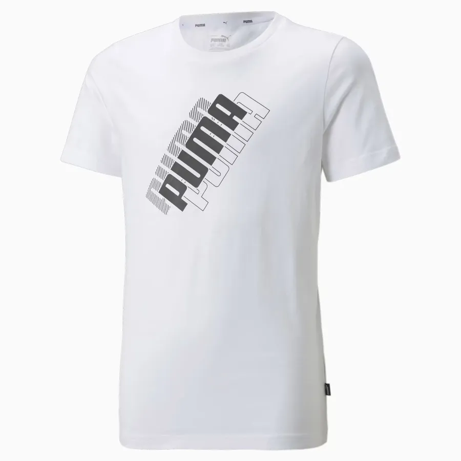 Футболка Puma Power Logo Youth Tee 847296-02