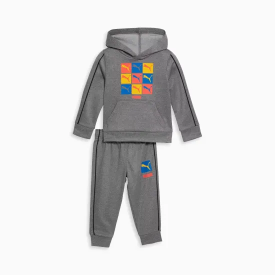 Костюм Puma Blocks Logo Hoodie Toddlers' Two‑Piece Set 859669-01