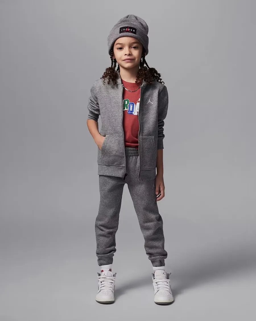 Костюм Nike Air Jordan Brooklyn Fleece Full‑Zip Hoodie Set 85D325-GEH