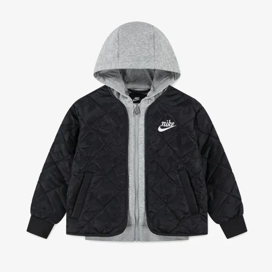 Куртка Nike Fleece Hooded Quilt 86N071-023