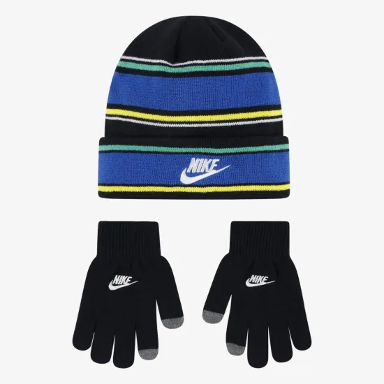 Комплект Nike Futura Patch Beanie & Gloves Set 8A3047-023