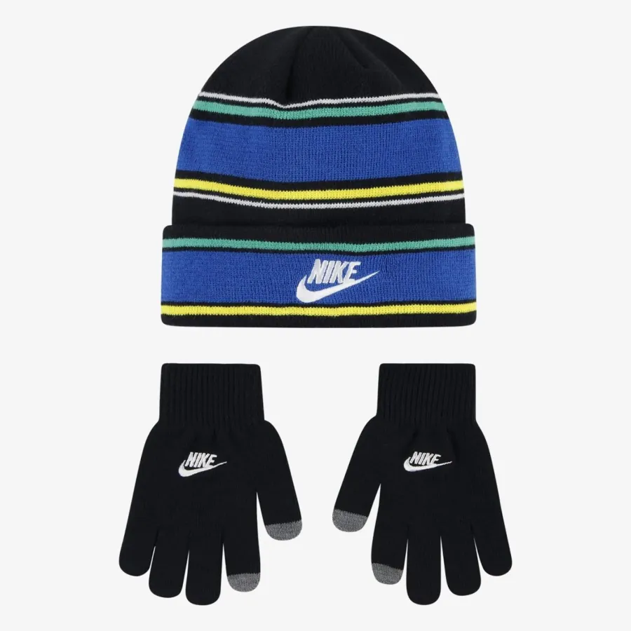 Комплект Nike Futura Patch Beanie & Gloves Set 8A3047-023