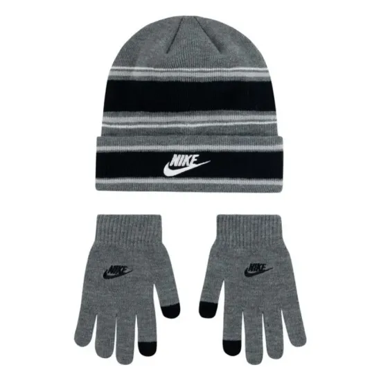 Комплект Nike Futura Patch Beanie & Gloves Set 8A3047-GOR