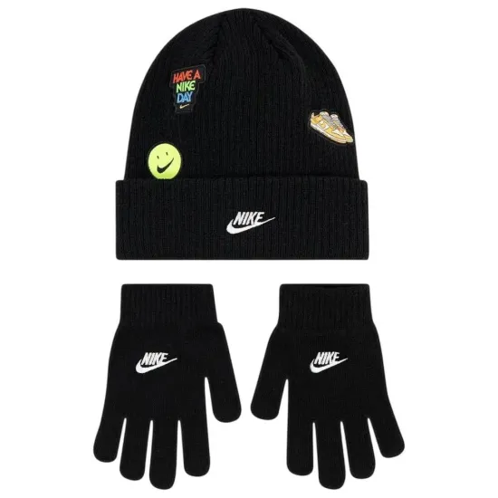 Набір Nike Patch Peak Beanie Set 8A3135-023