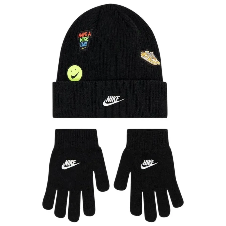 Набір Nike Patch Peak Beanie Set 8A3135-023