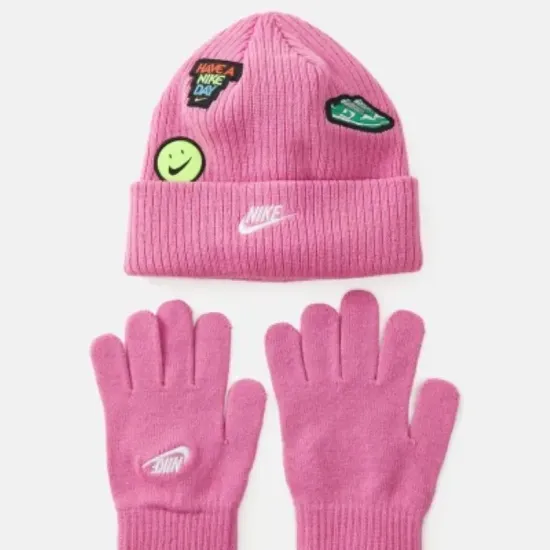 Набір Nike Patch Peak Beanie Set 8A3135-ACG