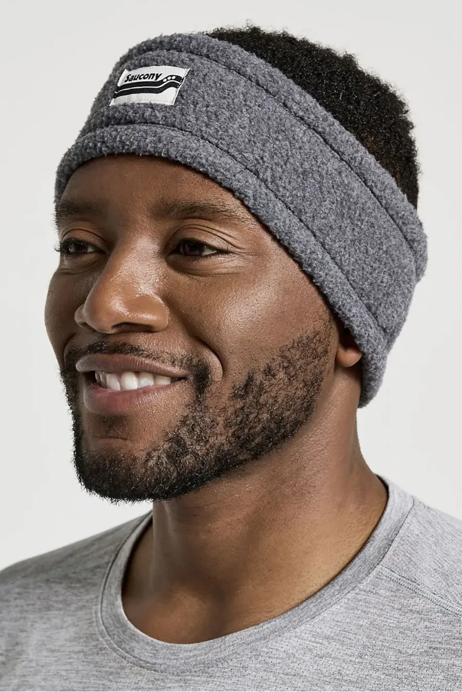 Пов'язка Saucony Rested Sherpa Headband 900031-BKH