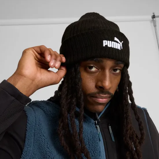 Шапка Puma Logo Ribbed Cuff 942291-01