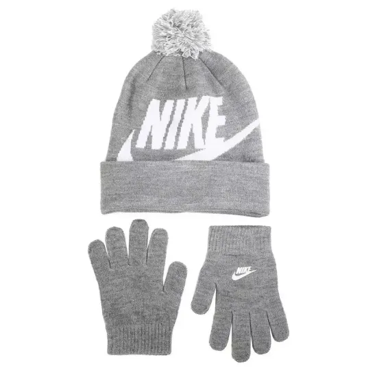 Шапка та рукавиці Nike Swoosh Pom 9A2695-042