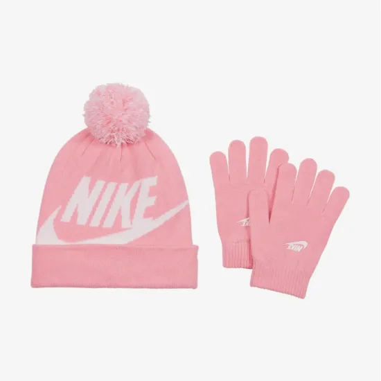 Шапка та рукавиці Nike Swoosh Pom 9A2695-A8F
