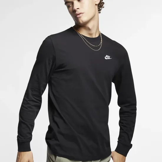 Футболка Nike Sportswear Club Long-Sleeve AR5193-010