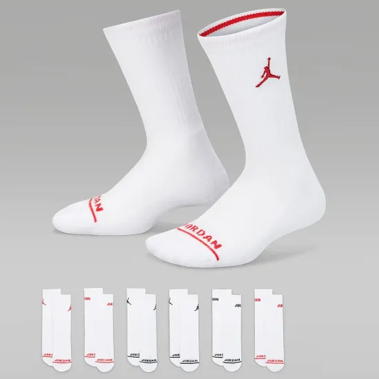 Шкарпетки Nike Air Jordan Legend Crew 6‑Pack BJ0343-001