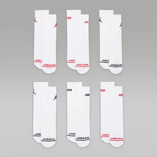 Шкарпетки Nike Air Jordan Legend Crew 6‑Pack BJ0343-001
