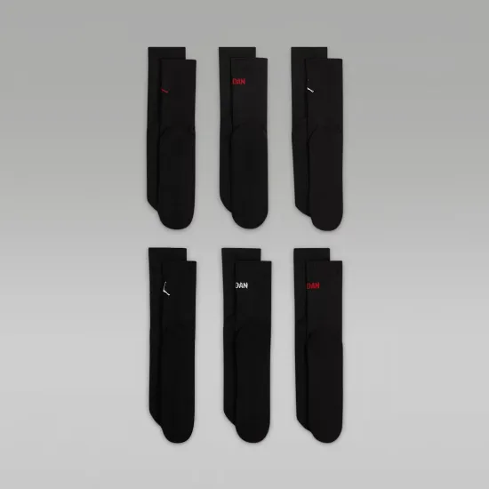 Шкарпетки Nike Air Jordan Legend Crew 6‑Pack BJ0343-023