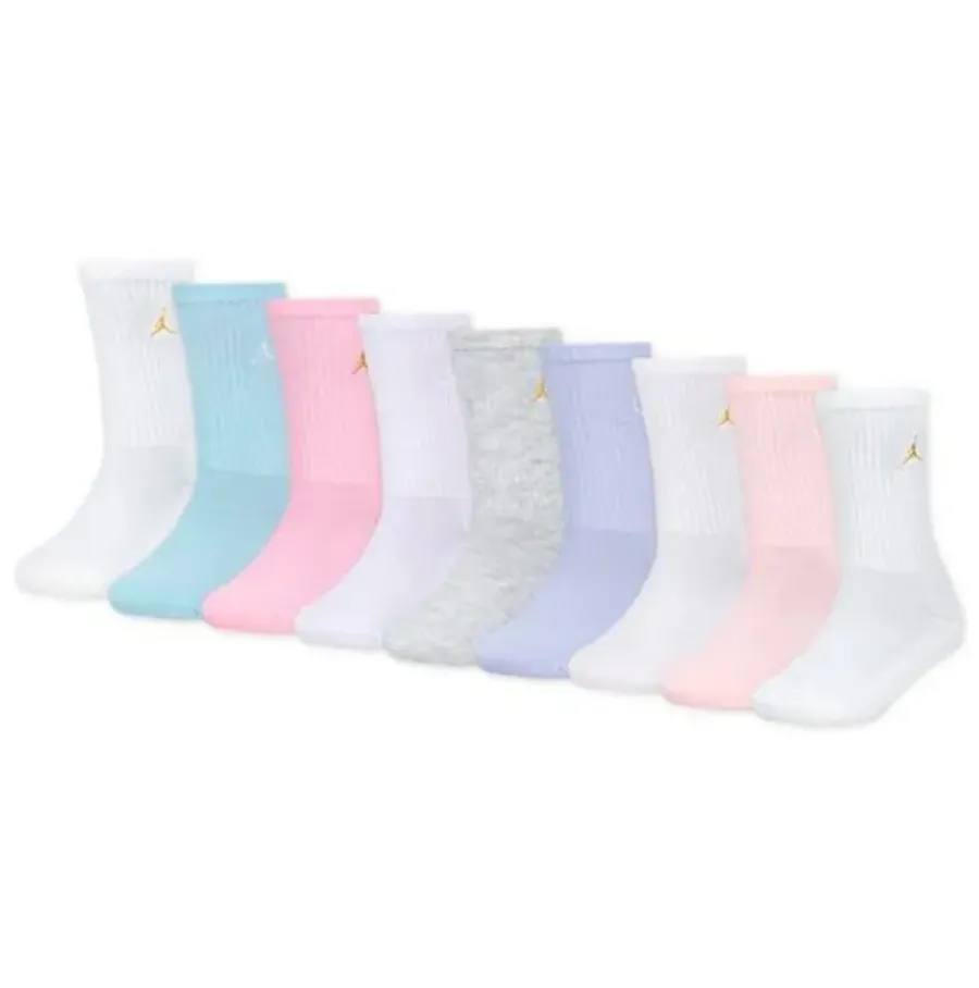 Пакет шкарпеток Nike Air Jordan Holiday 9-Pack Crew Gift Box BJ0810-782