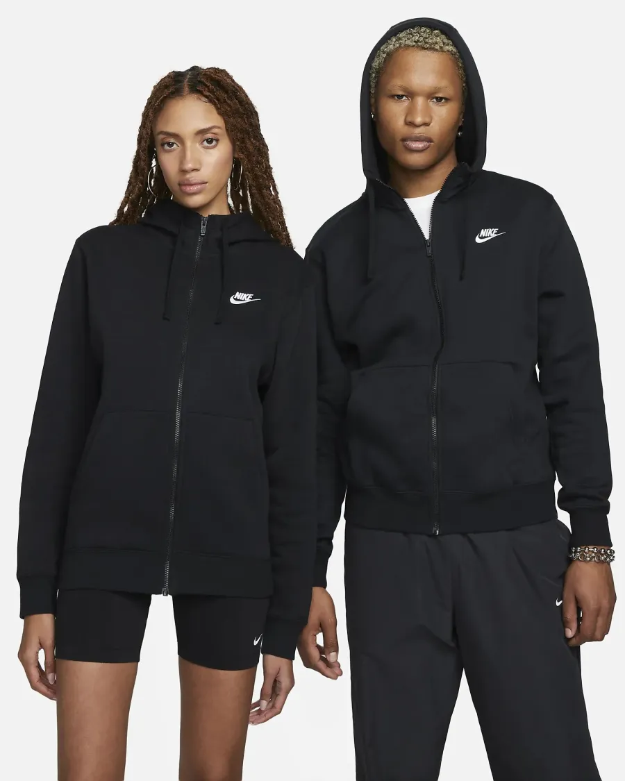 Кофта Nike Sportswear Club Fleece Full-Zip BV2645-010