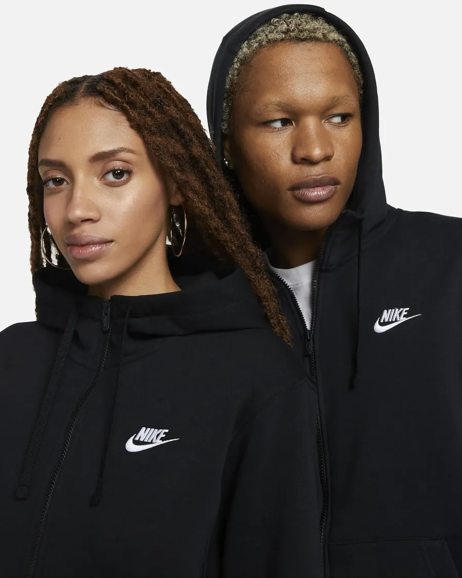 Кофта Nike Sportswear Club Fleece Full-Zip BV2645-010