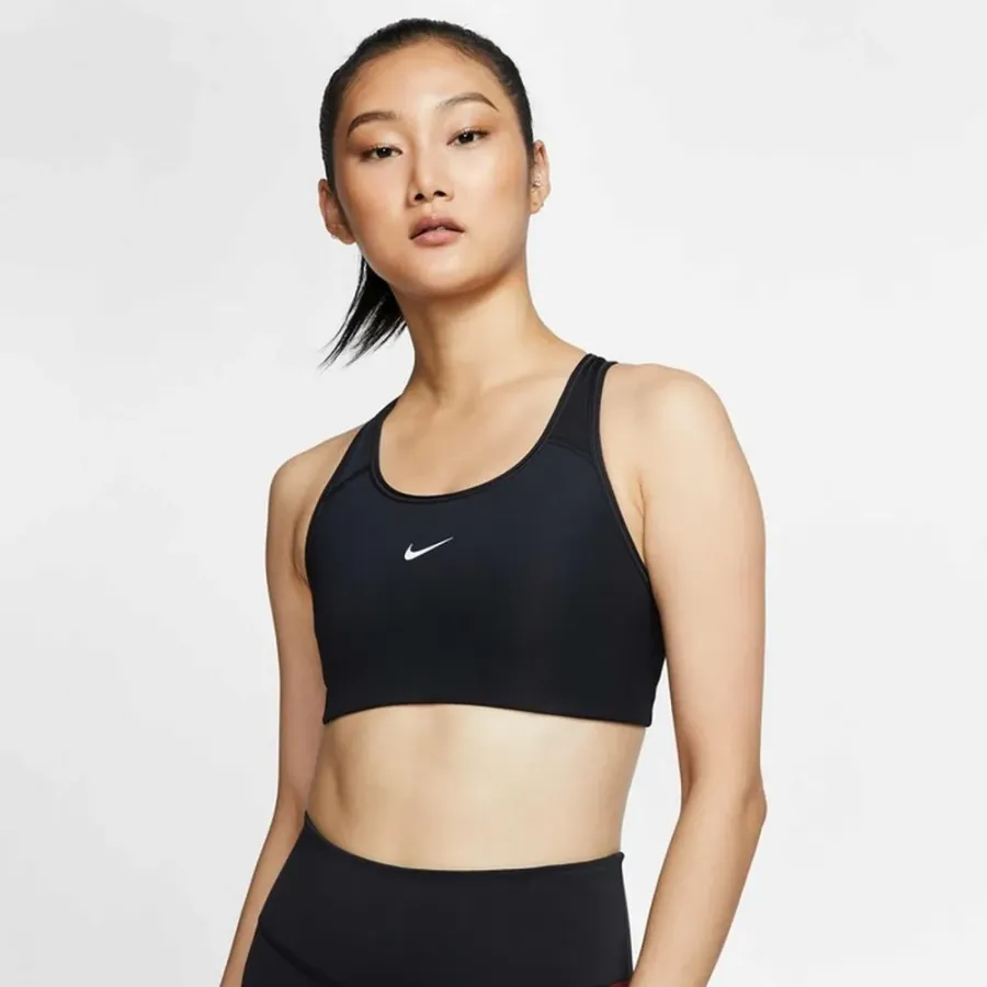 Топ Nike Dri-FIT Swoosh Medium-Support 1-Piece Pad Sports BV3636-010