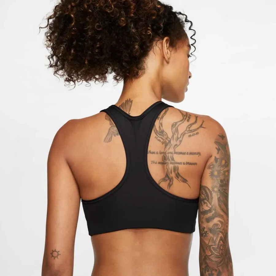 Топ Nike Dri-FIT Swoosh Medium-Support 1-Piece Pad Sports BV3636-010