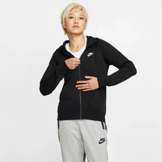 Толстовка Nike Sportswear Essential Full‑Zip Fleece BV4122-010