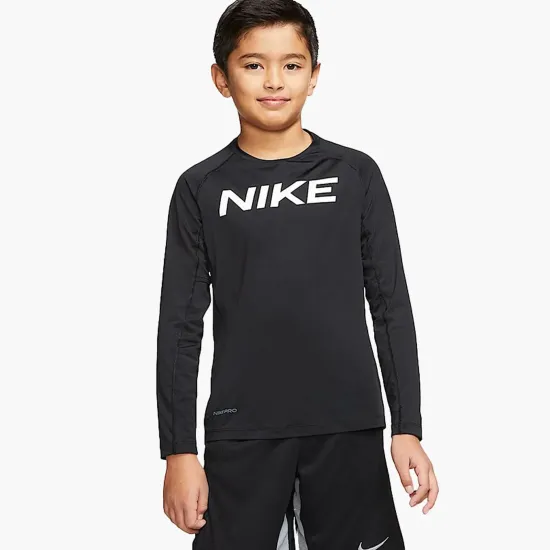 Лонгслів Nike Pro Long-Sleeve Training Top Youth CJ7711-010