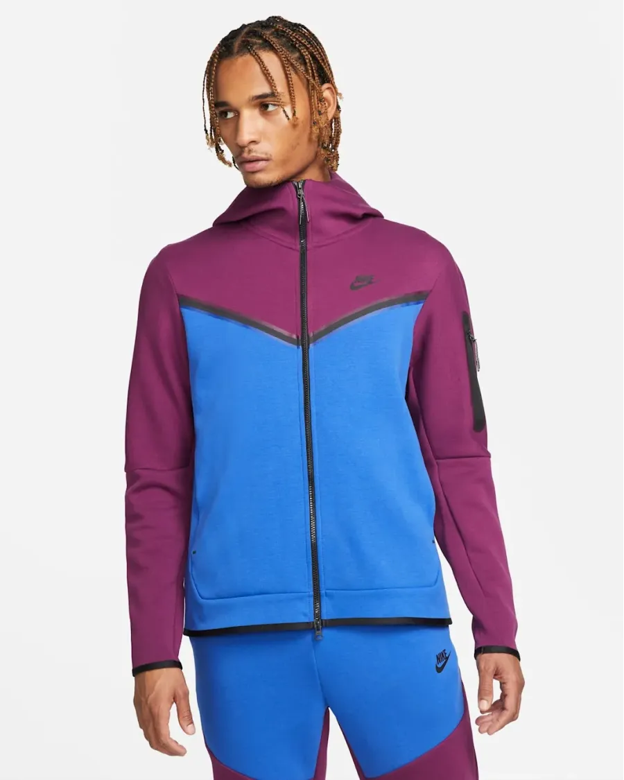 Кофта Nike Sportswear Tech Fleece Full-Zip CU4489-610
