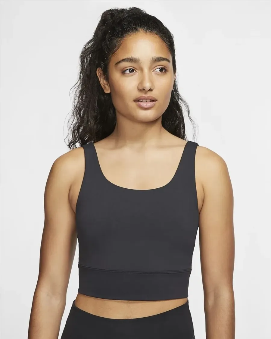 Топ Nike Yoga Luxe Infinalon Crop CV0576-010