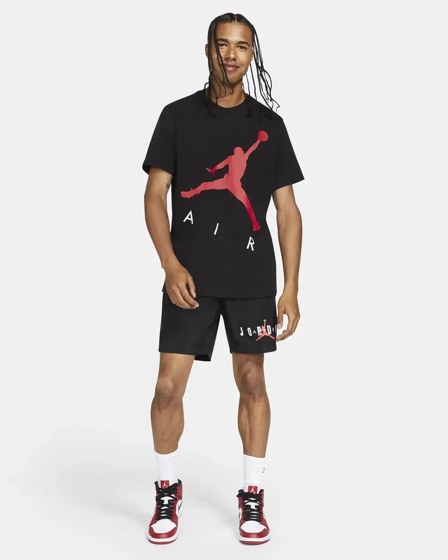 Футболка Nike Air Jordan Jumpman Air HBR Crew CV3425-010
