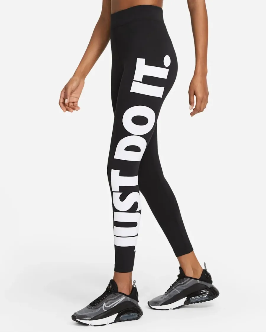 Лосини Nike Sportswear Essential High-Waisted Graphic CZ8534-010