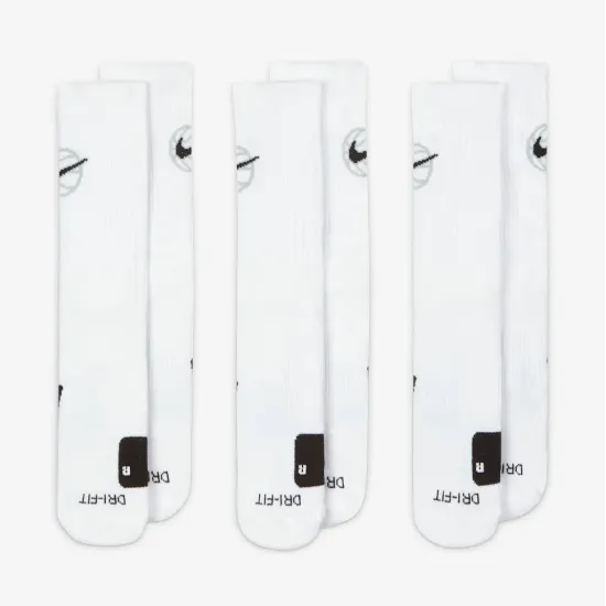 Шкарпетки Nike Crew Everyday Basketball 3-Pack DA2123-100