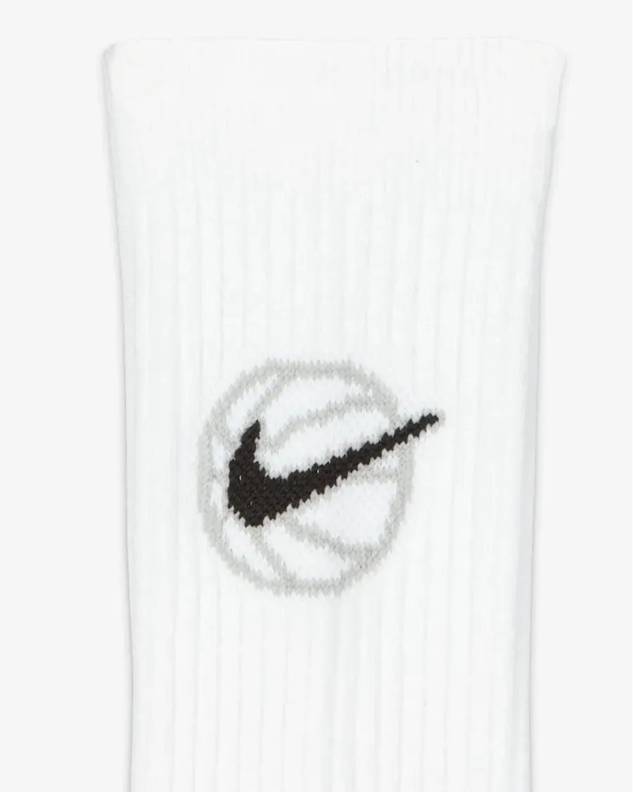 Шкарпетки Nike Crew Everyday Basketball 3-Pack DA2123-100
