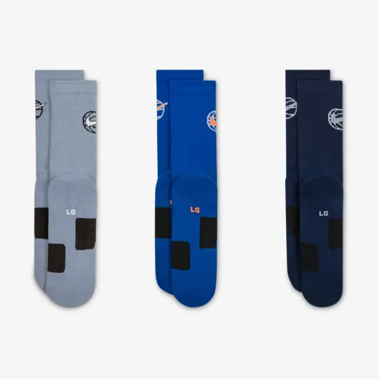 Шкарпетки Nike Crew Everyday Basketball 3-Pack DA2123-911
