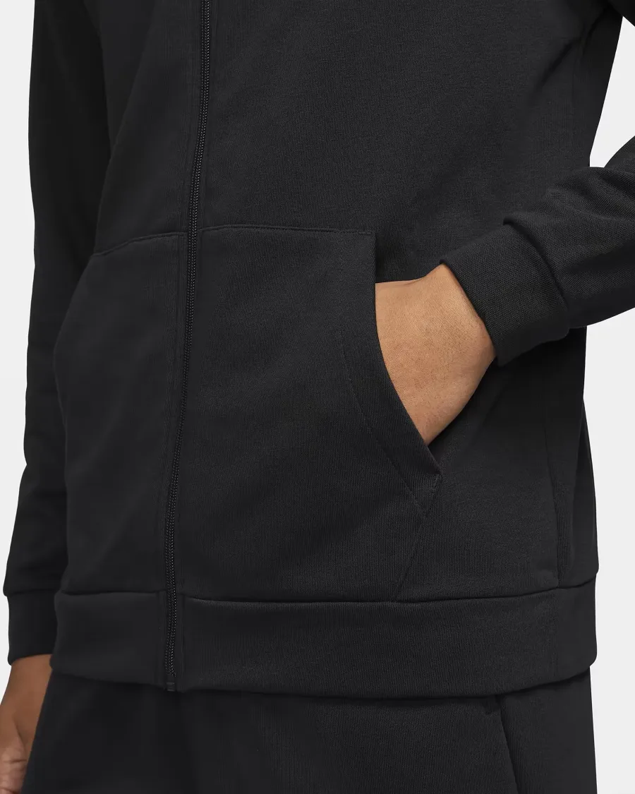 Кофта Nike Dri-FIT Full-Zip Fleece DB4206-010