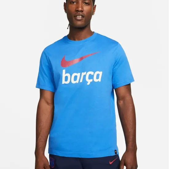 Футболка Nike FC Barcelona Swoosh Club Tee DB4811-403