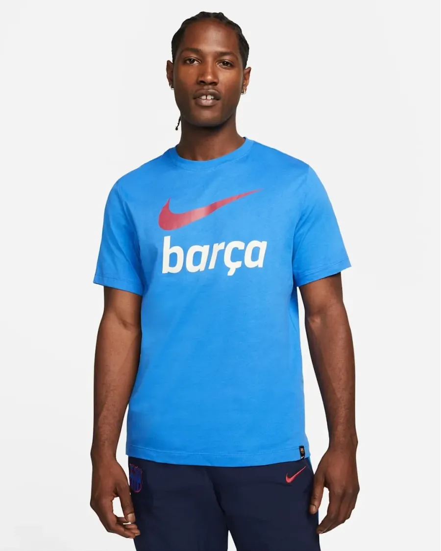 Футболка Nike FC Barcelona Swoosh Club Tee DB4811-403