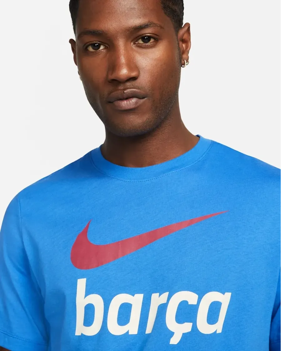Футболка Nike FC Barcelona Swoosh Club Tee DB4811-403