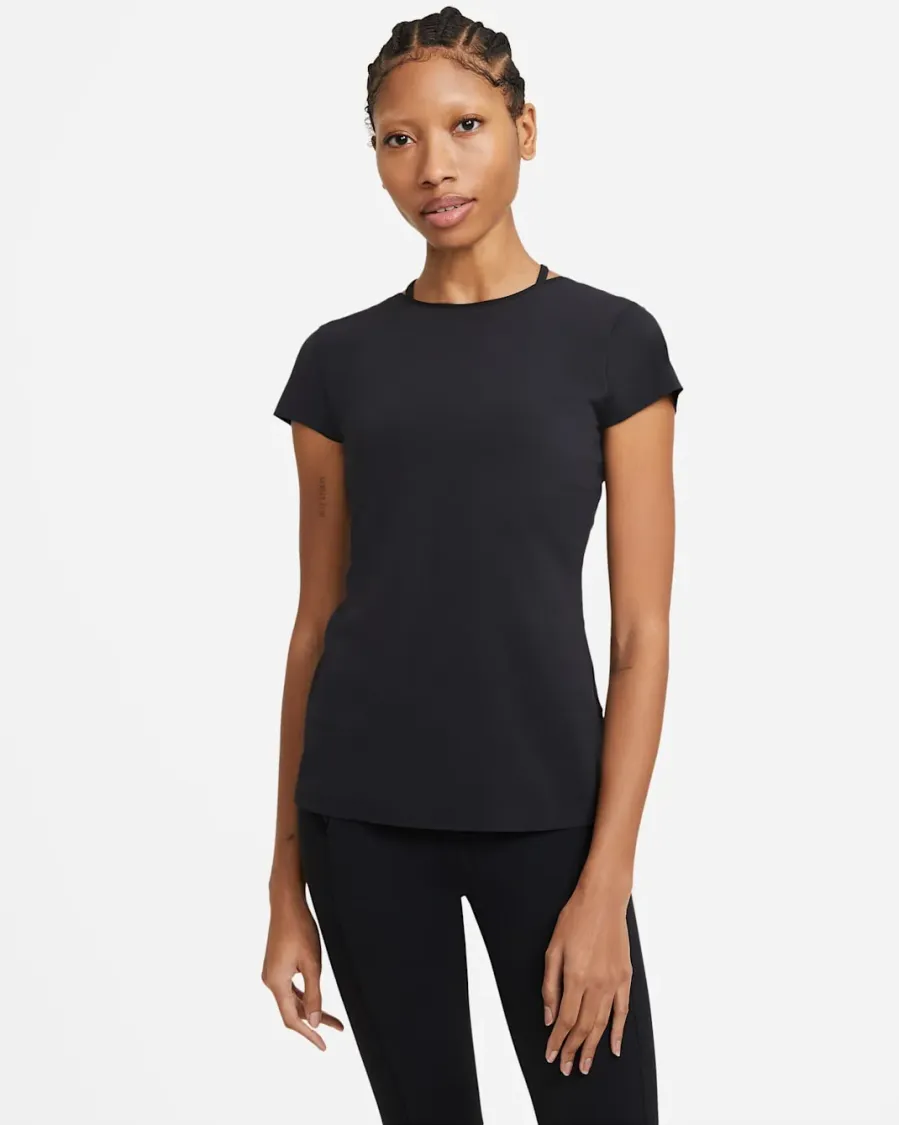 Футболка Nike Yoga Luxe Infinalon S/S Top DC5257-010