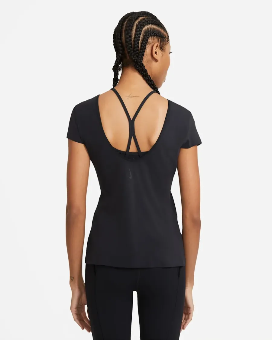 Футболка Nike Yoga Luxe Infinalon S/S Top DC5257-010