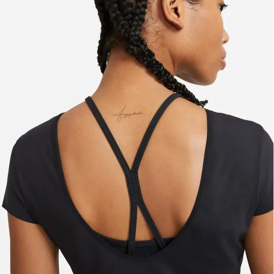 Футболка Nike Yoga Luxe Infinalon S/S Top DC5257-010