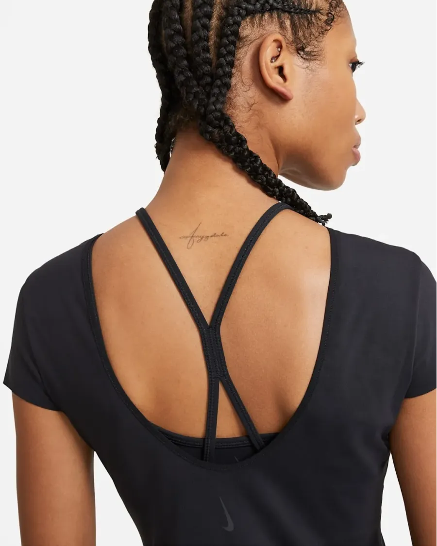 Футболка Nike Yoga Luxe Infinalon S/S Top DC5257-010