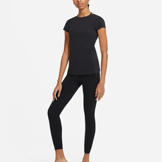 Футболка Nike Yoga Luxe Infinalon S/S Top DC5257-010