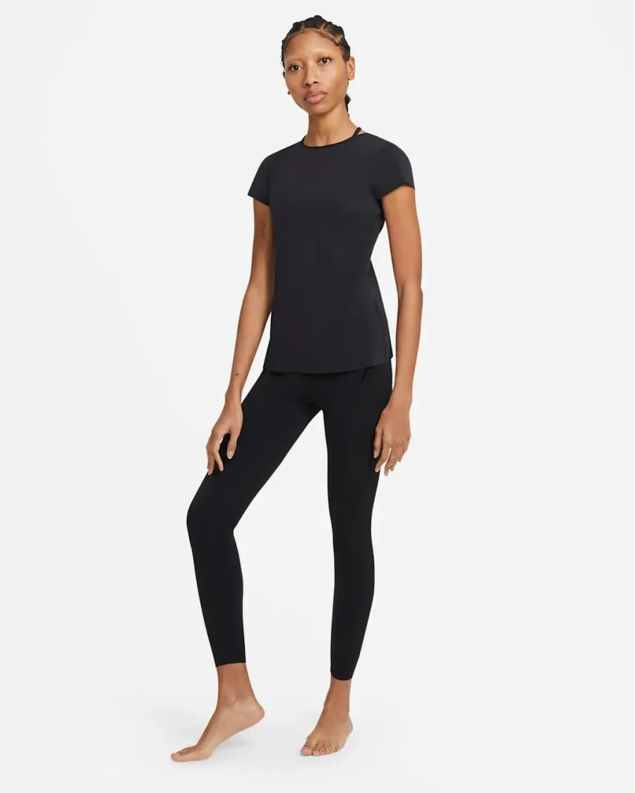 Футболка Nike Yoga Luxe Infinalon S/S Top DC5257-010