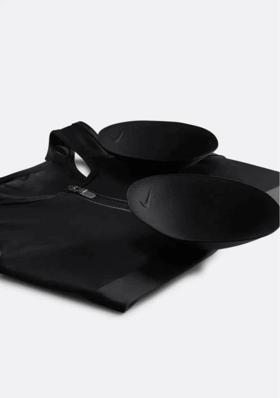 Топ Nike Dri-FIT Swoosh Zip Front DD1205-010