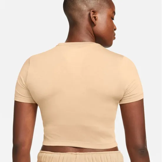 Футболка Nike Sportswear Essential Tee Slim Crop Label DD1328-200
