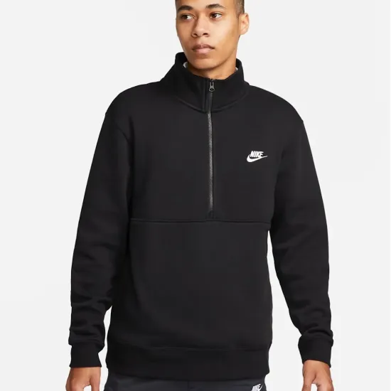 Кофта Nike Sportswear Club 1/2-Zip Pullover DD4732-011