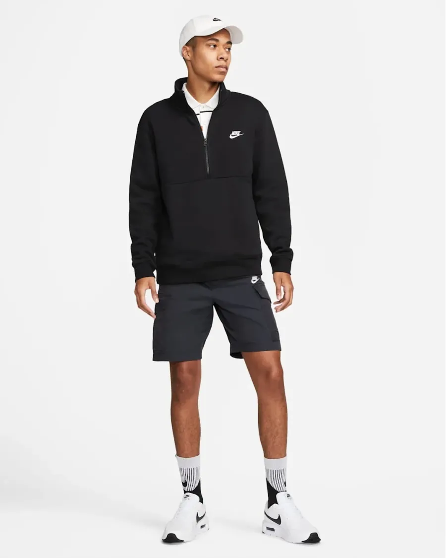 Кофта Nike Sportswear Club 1/2-Zip Pullover DD4732-011