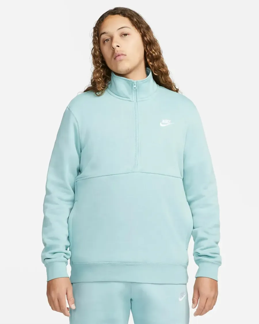 Кофта Nike Sportswear Club 1/2-Zip Pullover DD4732-309