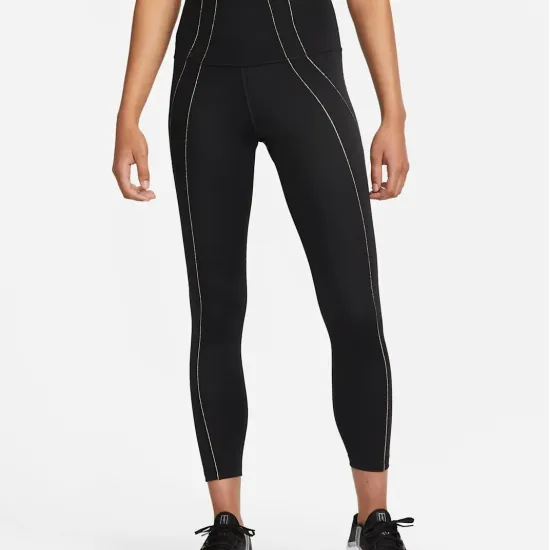 Лосини Nike Yoga High-Waisted 7/8 Metallic Trim DD5772-010