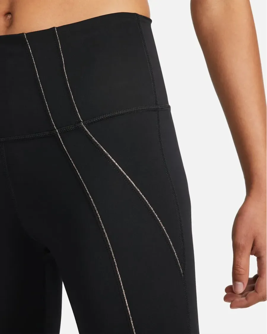Лосини Nike Yoga High-Waisted 7/8 Metallic Trim DD5772-010